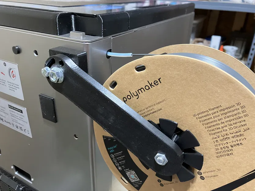 Tay treo cuộn bên hông điều chỉnh được cho Qidi Plus4 - Image 1