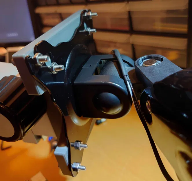 Adapter gắn kính hiển vi Novex trinocular sang VESA 75/100 - Image 2