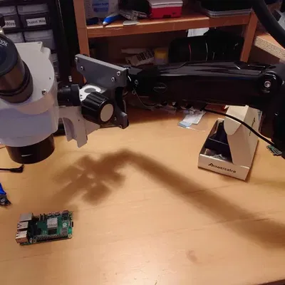 Adapter gắn kính hiển vi Novex trinocular sang VESA 75/100