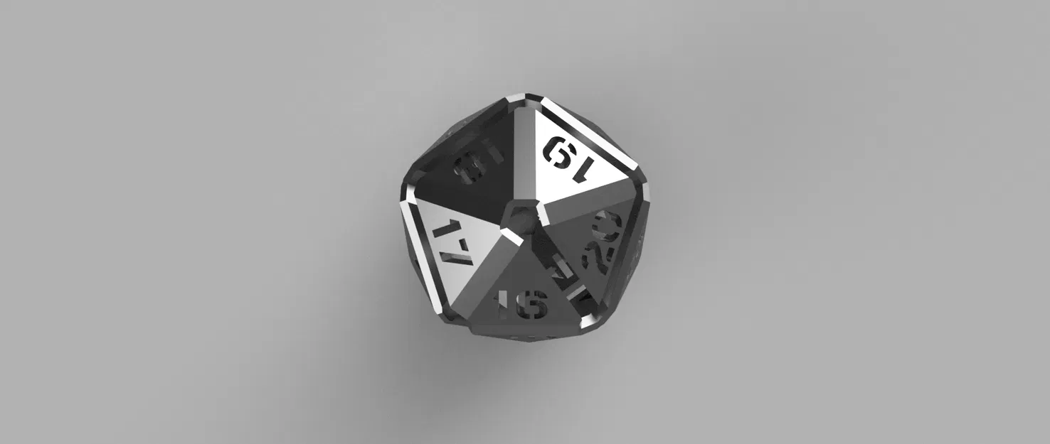 Hollow Spin Down D20 – D20 spin down rỗng - Image 2