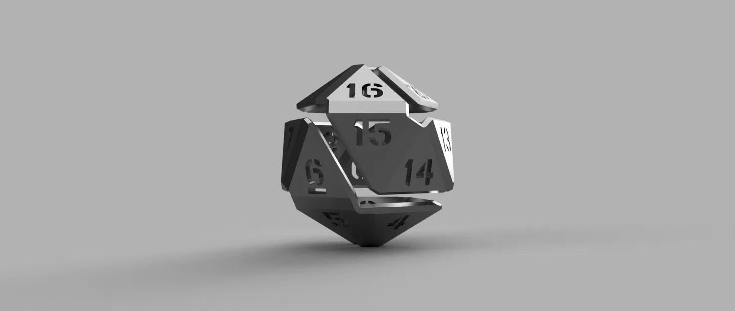 Hollow Spin Down D20 – D20 spin down rỗng - Image 3