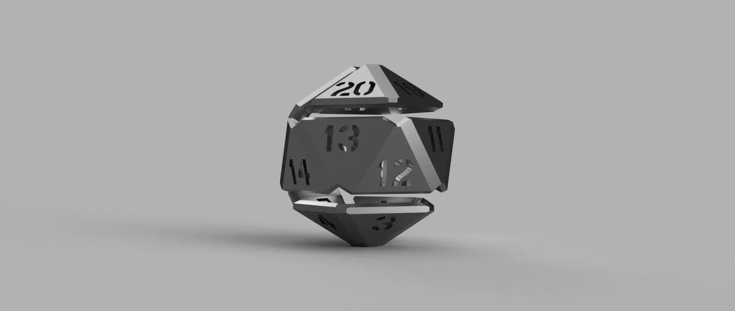 Hollow Spin Down D20 – D20 spin down rỗng - Image 4