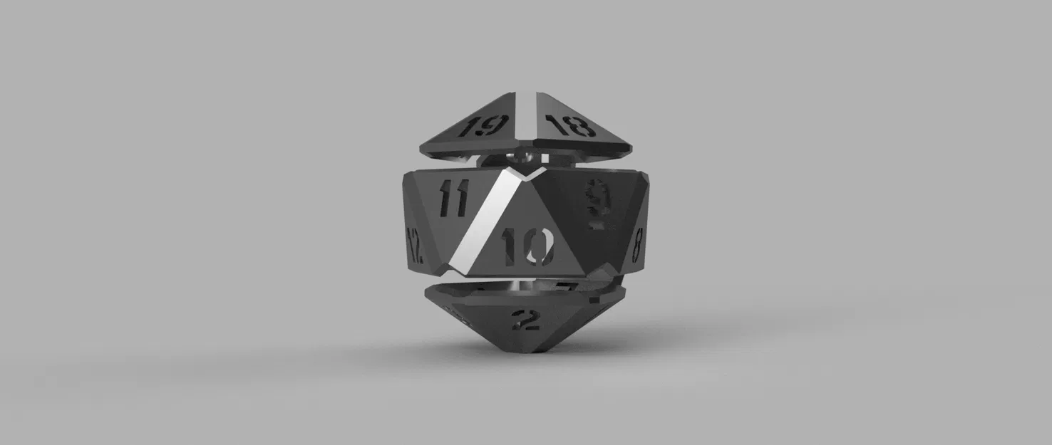 Hollow Spin Down D20 – D20 spin down rỗng - Image 5