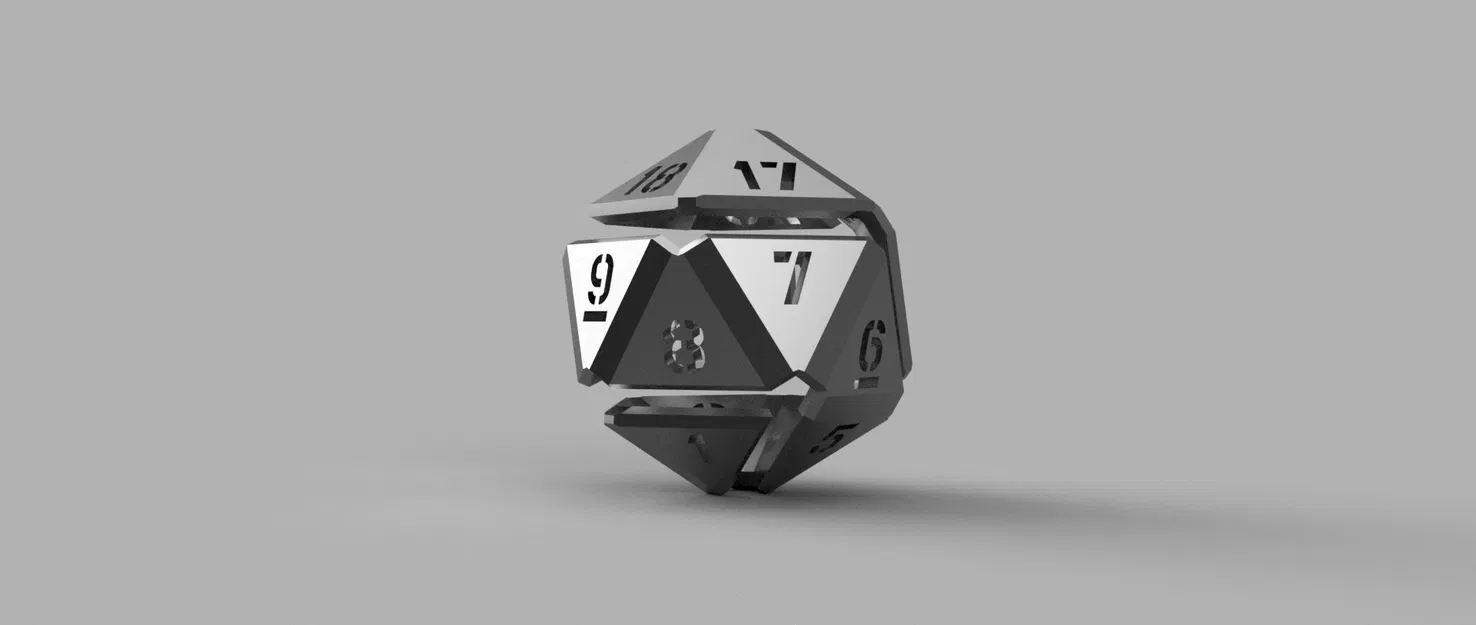 Hollow Spin Down D20 – D20 spin down rỗng - Image 6