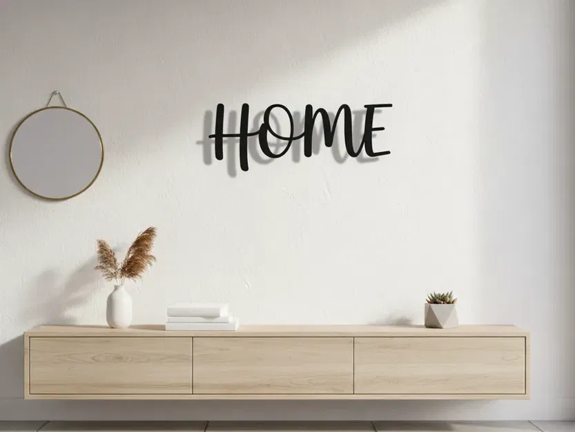 Decor treo tường chữ "HOME" - Image 1