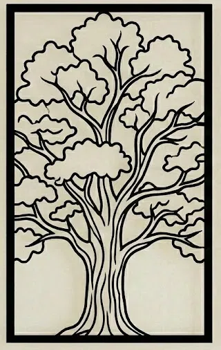 Bộ 3 Cây Rừng | Oak, Birch & Pine | Trang Trí Tường Thiên Nhiên - Image 3