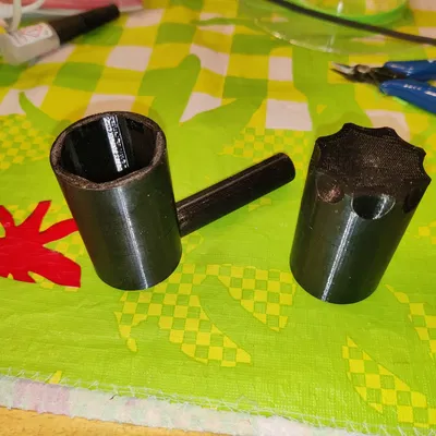 Cờ lê socket sâu siết/nới nut nút arcade (Arcade button nut socket wrench)