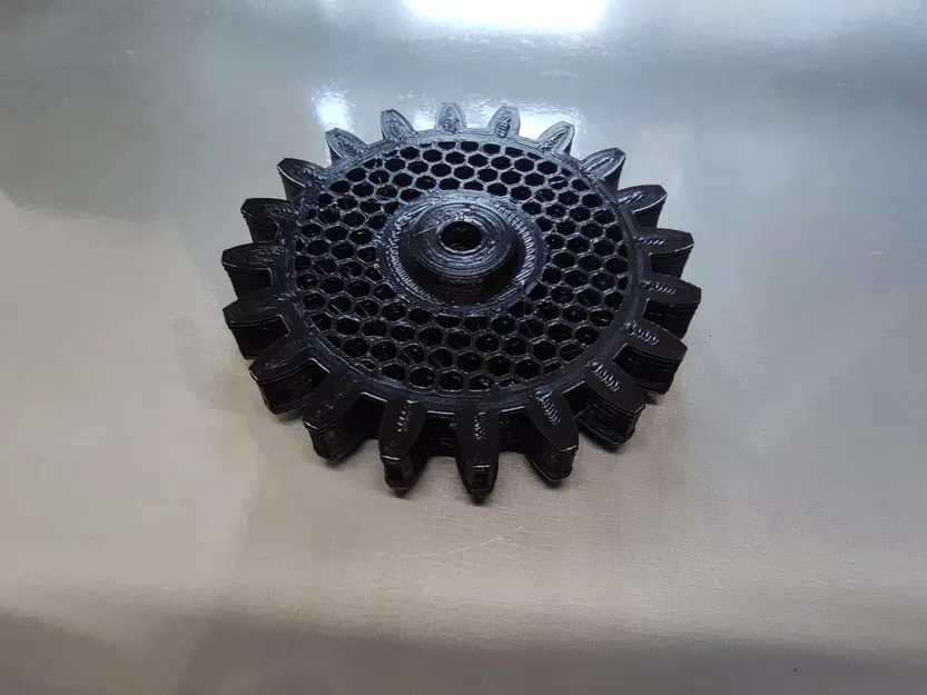 Núm vặn cân bàn dạng bánh răng (M4) - Gear Bed Leveling Knob (M4) - Image 1