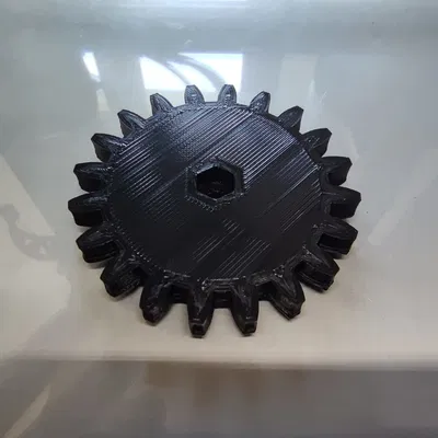 Núm vặn cân bàn dạng bánh răng (M4) - Gear Bed Leveling Knob (M4)