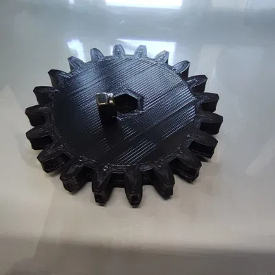 Núm vặn cân bàn dạng bánh răng (M4) - Gear Bed Leveling Knob (M4)