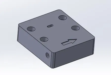 Vỏ/hộp thay thế cho Runout Sensor (Ender 3 V2) dùng ống PTFE - Image 2