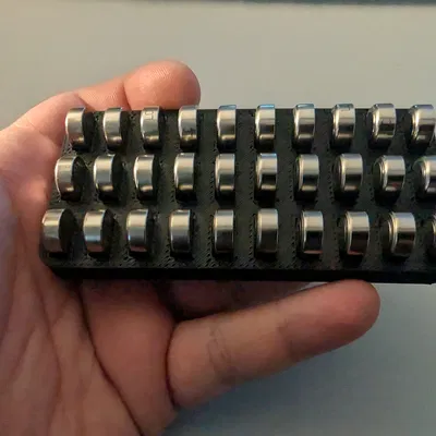 Hộp lưu trữ pin LR44 (coin cell) – chứa 30 viên