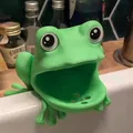 Frog Spongeholder – Giá để miếng rửa chén hình ếch - Thumbnail 2