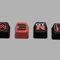 Keycap Thương Hiệu Xe (Keycap Car Brand) - Thumbnail 3