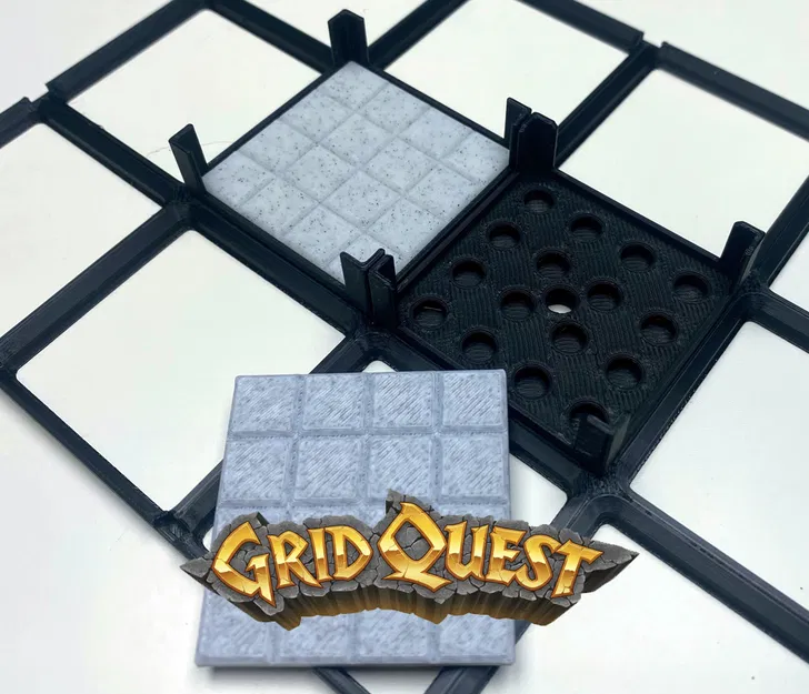 GridQuest BASIC DUNGEON SET (The Gridfinity Game) – Bộ Dungeon Cơ Bản - Image 2