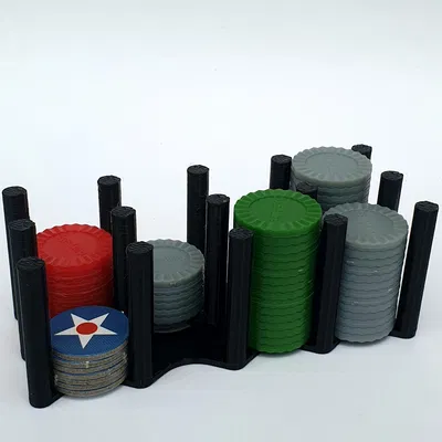 Axis and Allies/Board Game – Holder đựng chip (20mm)