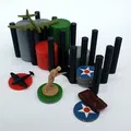 Axis and Allies/Board Game – Holder đựng chip (20mm) - Thumbnail 2