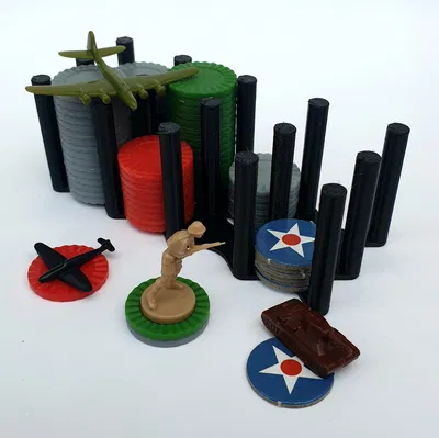 Axis and Allies/Board Game – Holder đựng chip (20mm)