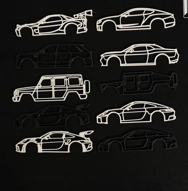 Wall art car (xe treo tường), брелок на ключи (móc khóa) - Image 2