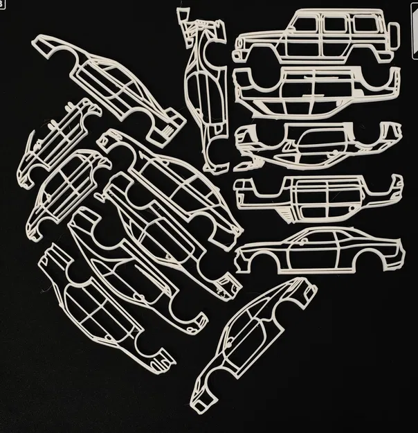 Wall art car (xe treo tường), брелок на ключи (móc khóa) - Image 8