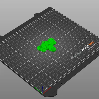 Móc khóa Tử cung Dễ thương (Cute Uterus Keychain)