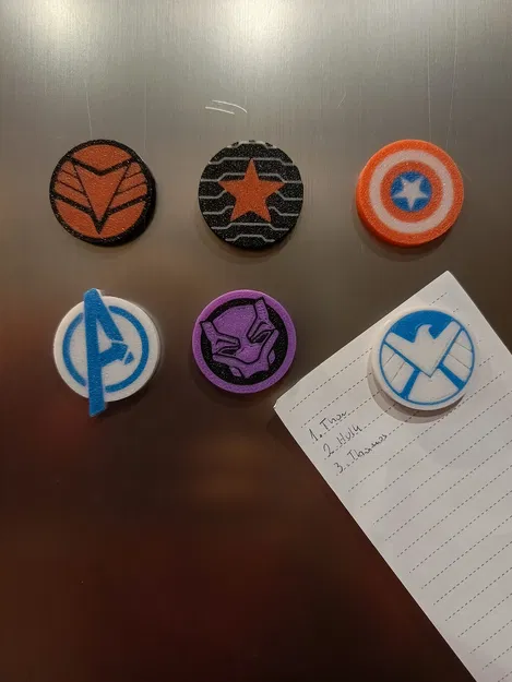 Set nam châm Marvel Power Alliance (Magnets) – Bộ 3 - Image 1