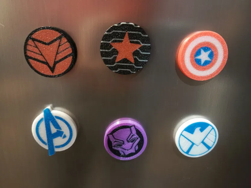 Set nam châm Marvel Power Alliance (Magnets) – Bộ 3 - Image 16