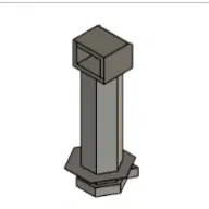 Hexapeg (9Panel) – Pegboard lục giác treo tường