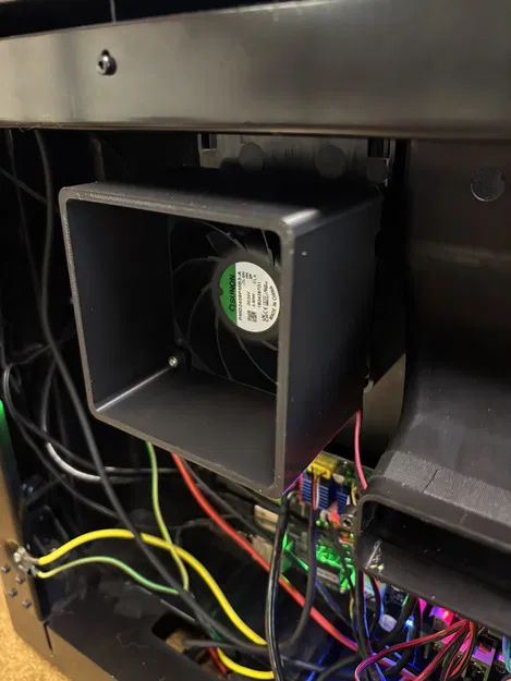 Qidi Plus 4 Filter 8038 Fan – Nâng cấp quạt exhaust buồng in - Image 3