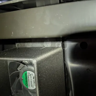 Ốp shroud quạt xả 8038 cho Qidi Plus 4