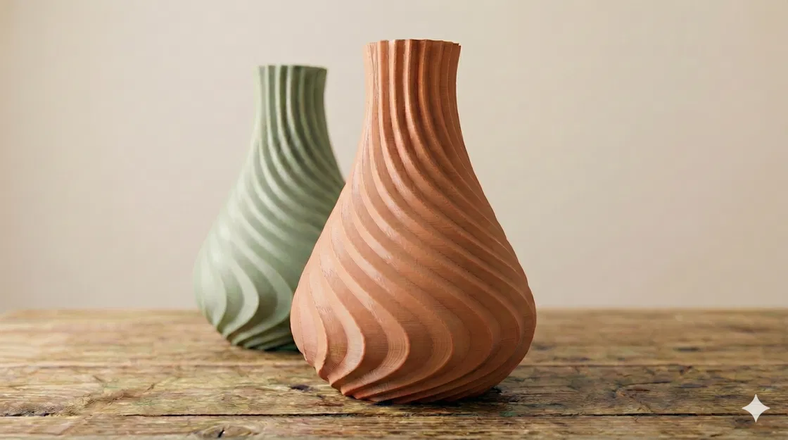 Bộ Sưu Tập Bình Xoắn Twisted Vase Collection - Image 4