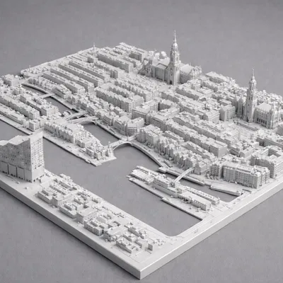 Hamburg – Mô hình 3D