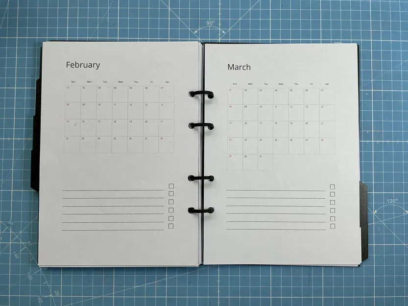 Sổ A5 vòng kẹp YAFOSAN (Open Source, in 3D) - Image 3