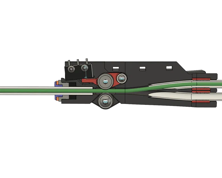 Bộ chia Bowden 4 ngả cải tiến kèm cảm biến filament - Image 2