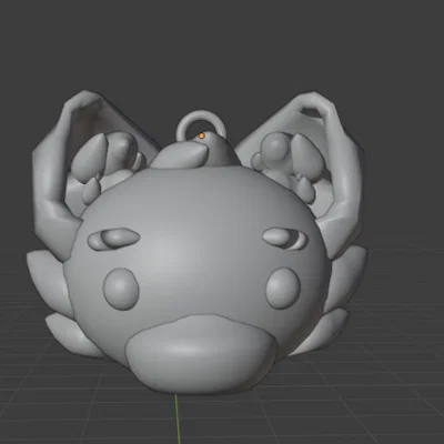 Đầu furry đơn giản (có thể làm móc khóa)