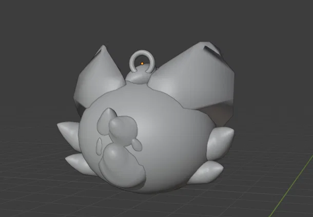 Đầu furry đơn giản (có thể làm móc khóa) - Image 3