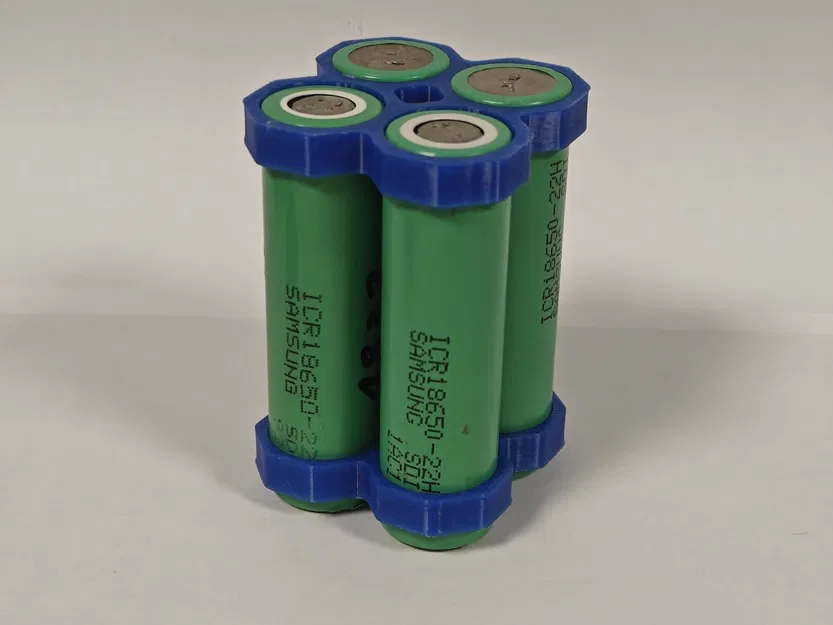 Lưới Spacer Pin 18650 | Bát giác (4-14 cell) - Image 2