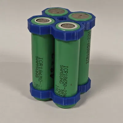 Lưới Spacer Pin 18650 | Bát giác (4-14 cell)