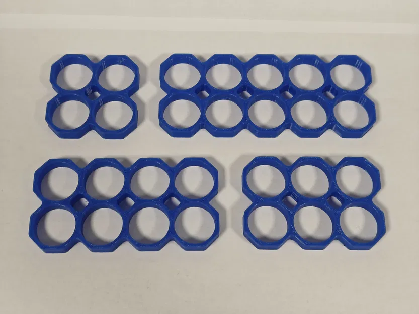 Lưới Spacer Pin 18650 | Bát giác (4-14 cell) - Image 3