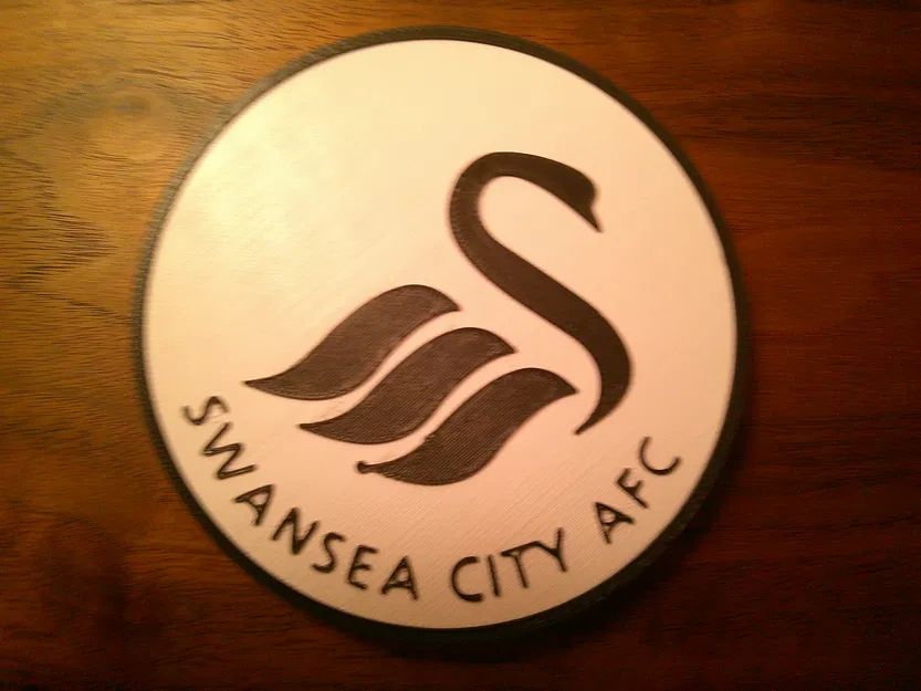 Lót ly hoặc plaque logo Swansea City A.F.C. - Image 1