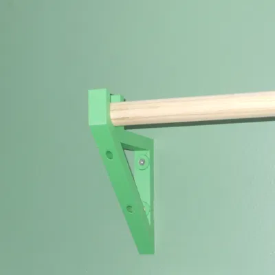 Parametric Dowel Bracket (Ngàm/Kẹp Dowel tham số)