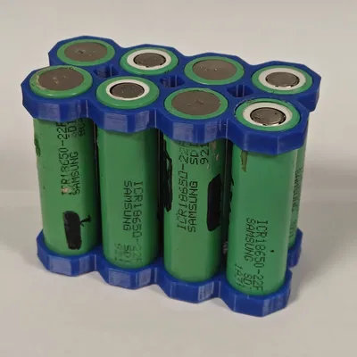 Grid kê pin 18650 dạng bát giác (8–28 cell) | Octagonal Spacer Grid