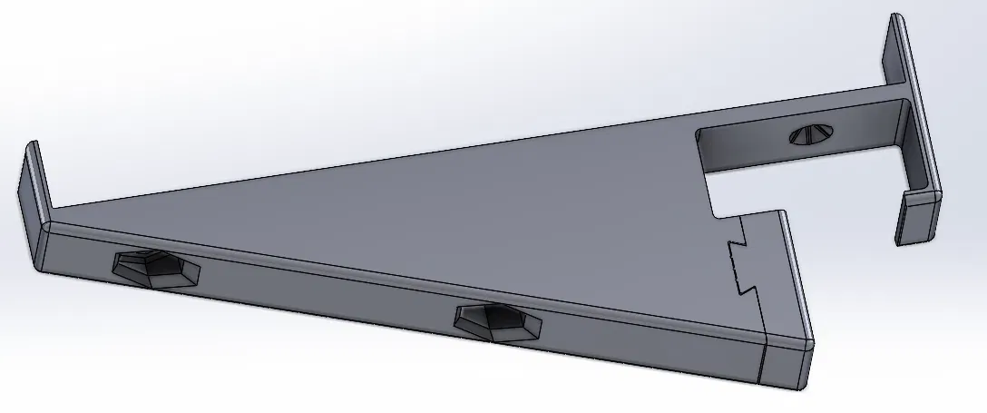 Kệ đầu giường kẹp cho IKEA HEMNES – Không khoan, không hư giường, in 3D - Image 9