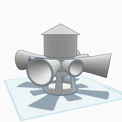 Mini Sentry 10V Tornado Siren (Còi báo động lốc xoáy mini)