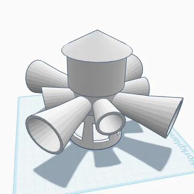 Mini Sentry 10V Tornado Siren (Còi báo động lốc xoáy mini)