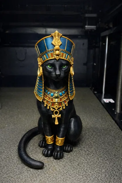 Bastara – Hộ Vệ Vương Miện Xà (Tượng Mèo Ai Cập) - Image 1