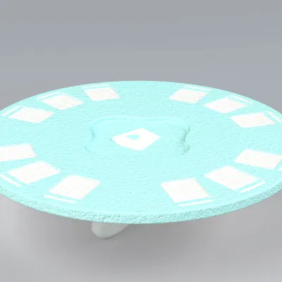 Bàn Bi-a Nổi Chơi Bài Trong Hồ Bơi (Pool Table for cards)