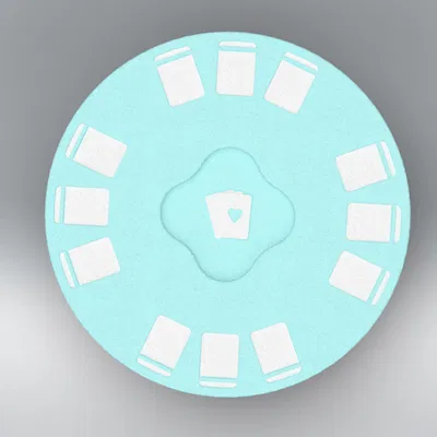 Bàn Bi-a Nổi Chơi Bài Trong Hồ Bơi (Pool Table for cards)