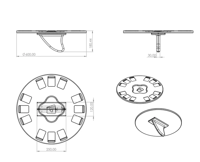 Bàn Bi-a Nổi Chơi Bài Trong Hồ Bơi (Pool Table for cards) - Image 4