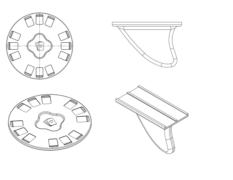 Bàn Bi-a Nổi Chơi Bài Trong Hồ Bơi (Pool Table for cards) - Image 6